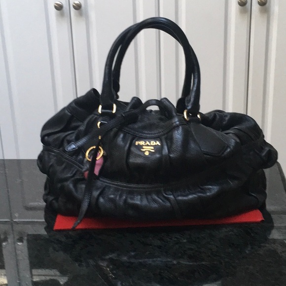 Prada Saffiano Leather Satchel Bag - Picture 1 of 7
